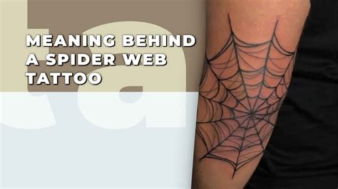 Spider Web Elbow Tattoo Meaning Symbolism History Amp Significance