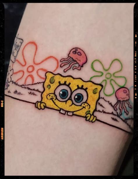 Spongebob Squarepants Tattoos
