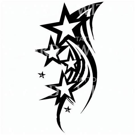 Star Tribal Tattoo Designs Star Tribal Tattoo Designs