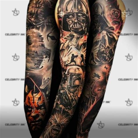 Star Wars Tattoo Sleeve Design