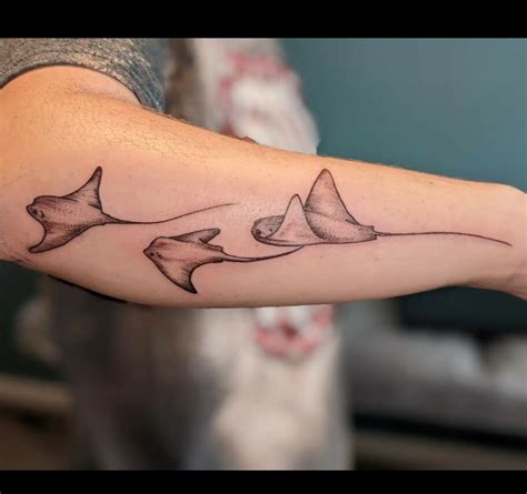 Stingray Tattoo Design