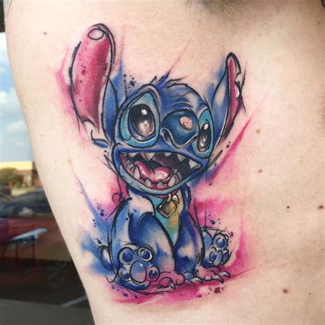 Stitch Watercolor Side Piece Stitch Watercolor Side Piece