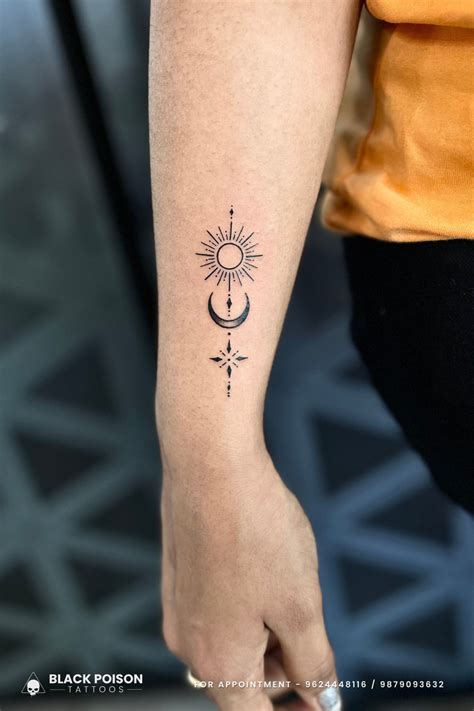 Sun And Moon Tattoo Ideas
