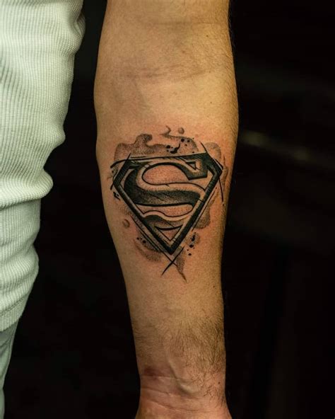 Superman Logo Tattoo Zeichnung Superman Logo Tattoo Zeichnung