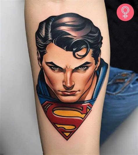 Superman Tattoo Ideas Bronctattooaus Com