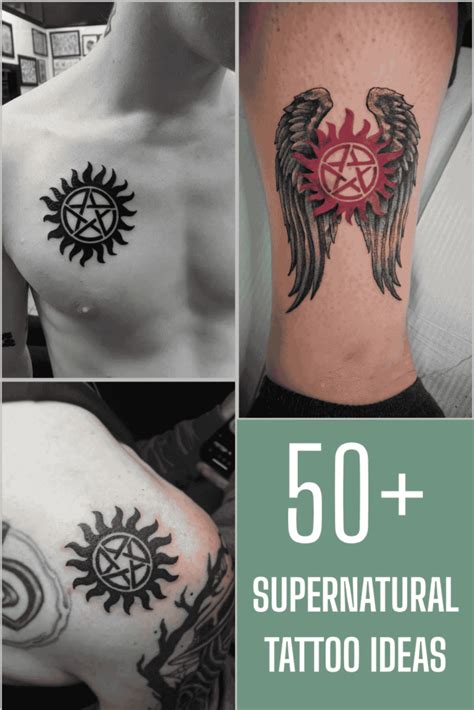 Supernatural Tattoo Ideas Mystical Series Ink