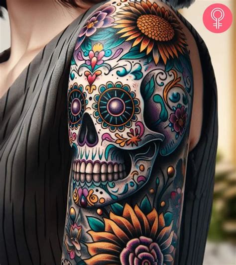 Tatto Skull Sugar Skull Tattoos Skull Art Sugar Skulls Sugar Tattoo