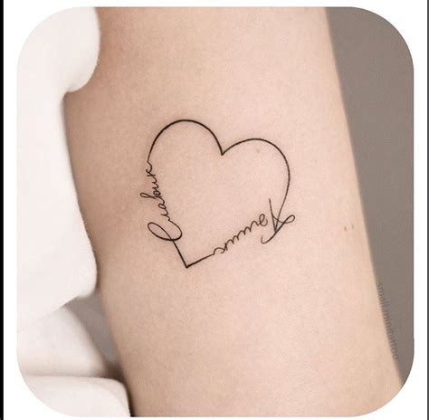 Tattoo Design Heart With Name