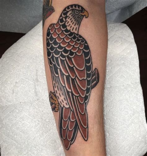 Tattoo Of The Week Red Tailed Hawk Independent Tattoo Dela Where Tattoo Of The Week Red Tailed Hawk Independent Tattoo Dela Where