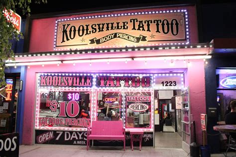 Tattoo Shop Near Downtown Las Vegas Nv Koolsville Tattoo