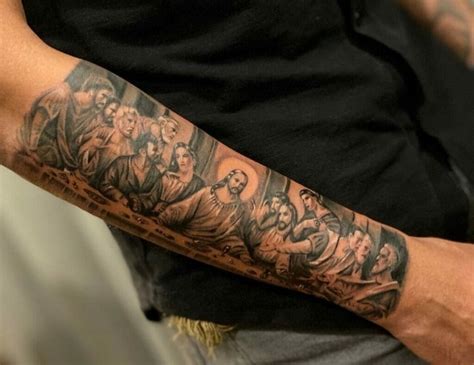 Tattoos Of The Last Supper