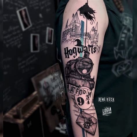 Tatuajes De Harry Potter Logia Tattoo Barcelona Harry Potter