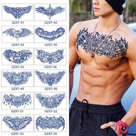 Temporary Chest Tattoos For Men Styles Trends And Tips