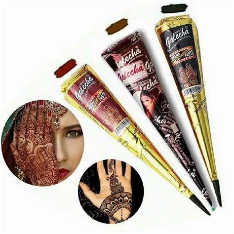 Temporary Tattoo Henna Tattoo Cream For Semi Permanent Henna Tattoo
