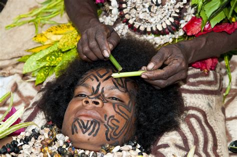 The Facial Tattoos Of Oro Province In Papua New Guinea Nomadicpixel