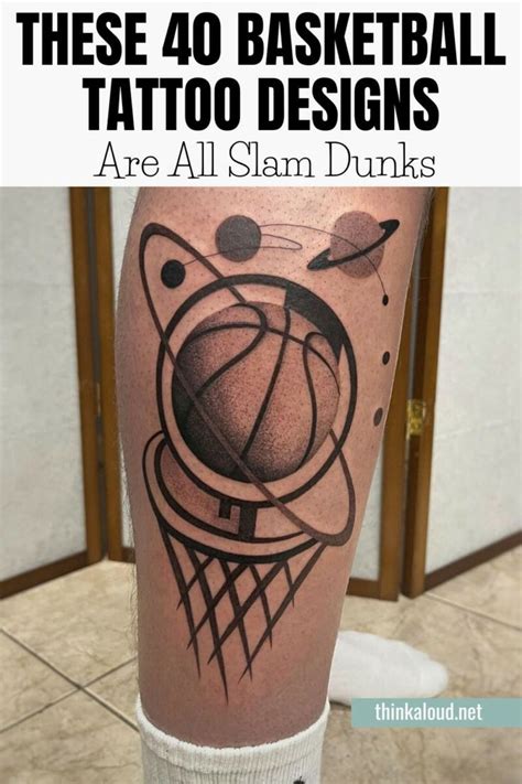 These 40 Basketball Tattoo Designs Are All Slam Dunks