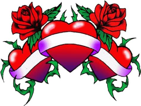 Three Hearts Tattoo Png Love Heart Tattoo Designs Transparent Png Kindpng