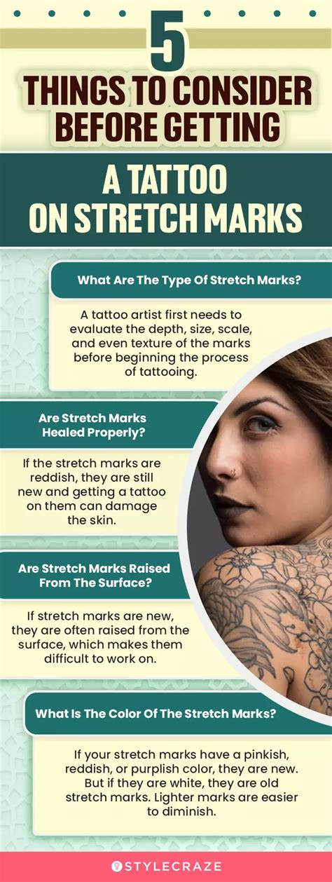 Three Things You Need To Know Before Getting Tattoo Over Stretch Marks