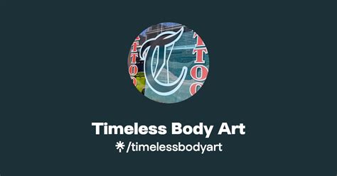 Timeless Body Art Instagram Facebook Tiktok Linktree