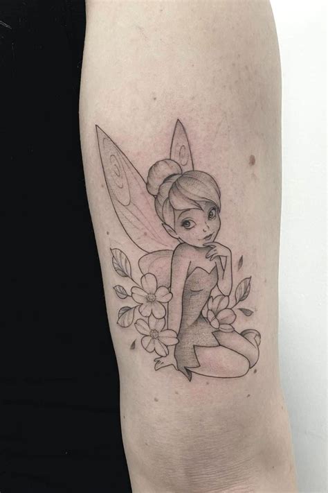 Tinker Bell Tattoo In 2025 Tinker Bell Tattoo Belle Tattoo Small