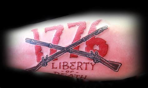 Traditional 1776 Tattoo Designs