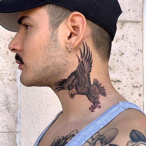 Traditional Neck Tattoos 2 Side Neck Tattoo Neck Tattoo For Guys