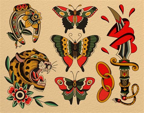 Traditional Tattoo Flash Sheets Traditional Tattoo Sleeve Traditional Traditional Tattoo Flash Sheets Traditional Tattoo Sleeve Traditional