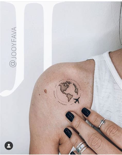 Travel Tattoo Tattoo Travel Tattoos For Women Globe Tattoos