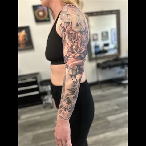 Travis Boersma Sacred Lotus Tattoo Tattoo Shop Asheville Nc