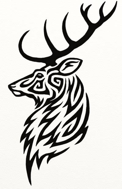 Tribal Deer Tattoos Designs Tribal Deer Tattoos Designs