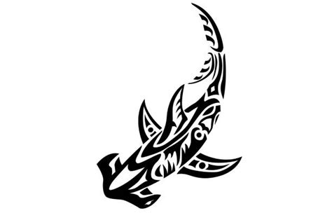 Tribal Hammerhead Shark Tattoo Meaning Hammerhead Shark Tribal Tattoo