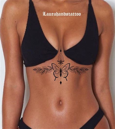 Underboob Tattoo Designs