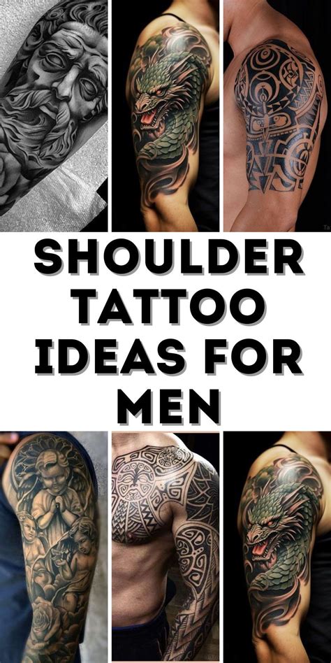 Unique Male Shoulder Tattoos 15 Ideas For Tattoos For Men Creative