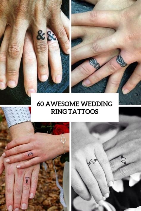Unique Wedding Ring Tattoos 60 Photos Vianawedding Com