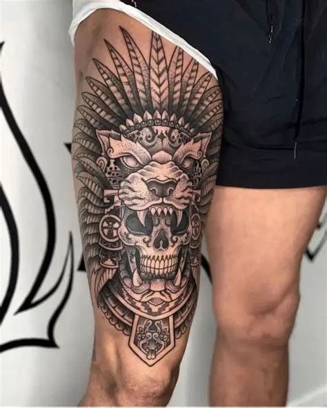 Upper Leg Tattoos For Men Upper Leg Tattoos For Men