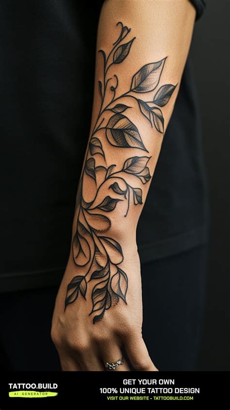 Vine Arm Tattoo A Timeless Design With Deep Symbolism Tattoo Build