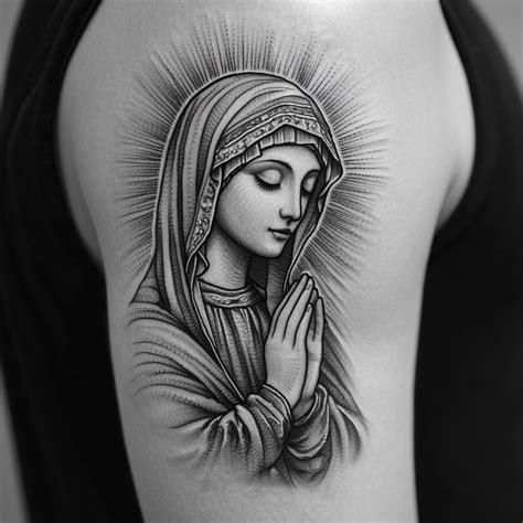 Virgin Tattoos 92 Sensational Virgin Mary Tattoo Designs And Discover