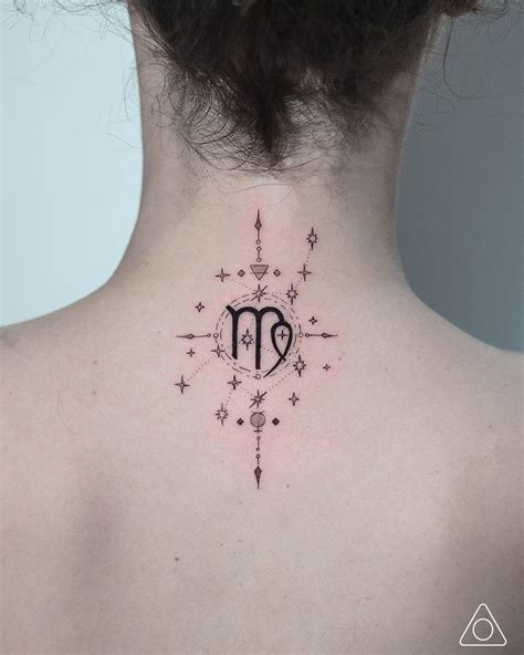 Virgo Sign Constellation Tattoo Virgo Tattoo Virgo Tattoo Designs
