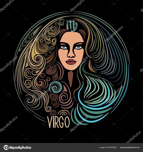 Virgo Woman Drawing Virgo Woman Hi Res Stock Photography And Images