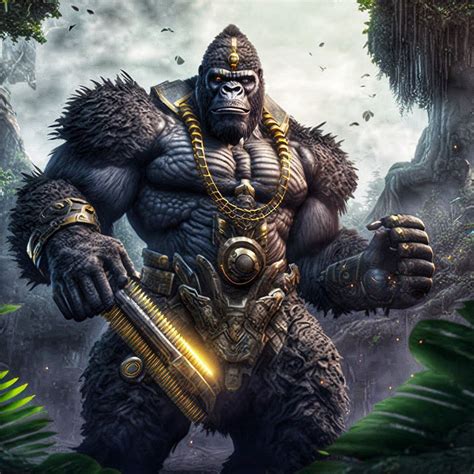 Warrior Gorilla Tattoo Printable Calendars At A Glance