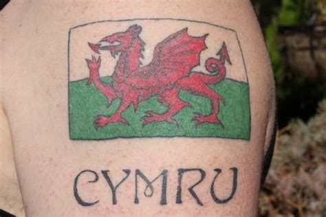Welsh Flag Tattoo Designs Welsh Flag Tattoo Designs