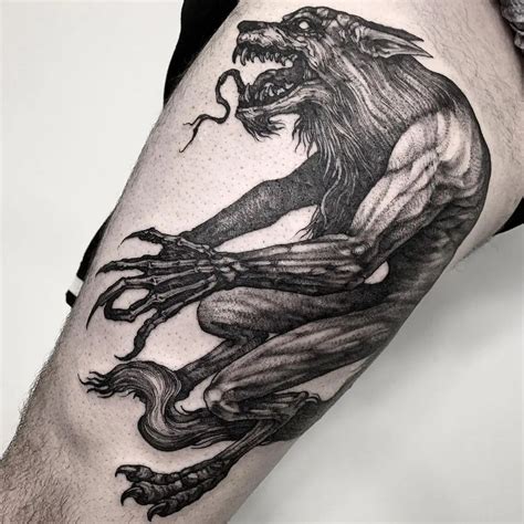 Werewolf Tattoo Symbols