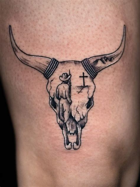 Western Bull Tattoos 24 356 Bull Head Tattoo Royalty Free Images