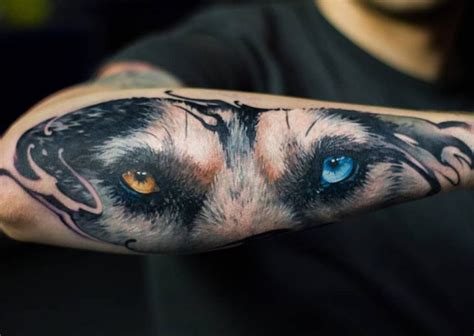 Wolf Eyes Tattoo