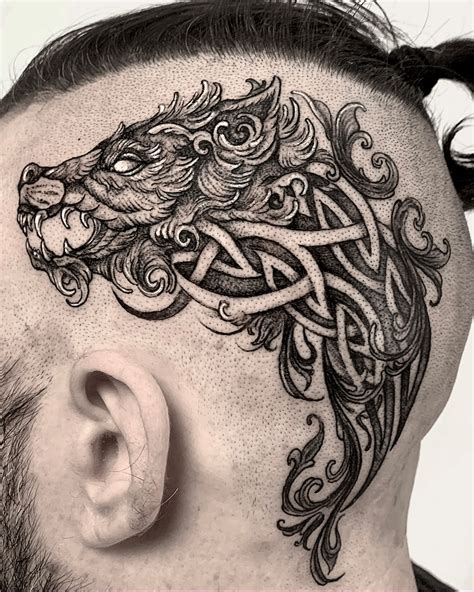 Wolf Head Tattoo