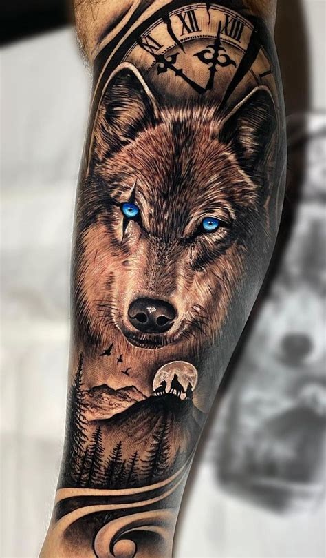 Wolf Tattoo Designs For Men Wolf Tattoo Designs For Men