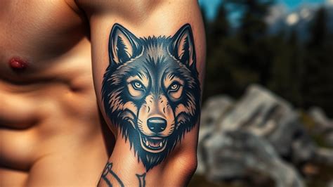 Wolf Tattoo Meaning For Guys And Symbolism