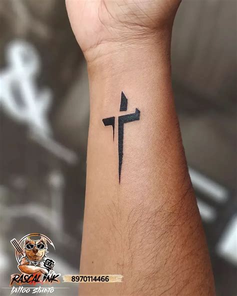 Wrist Tattoo Cross Designs