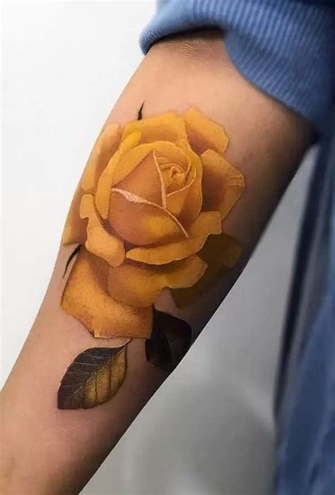 Yellow Rose Tattoos Artofit
